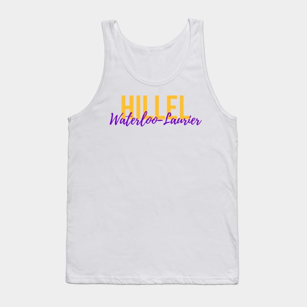 Hillel Waterloo-Laurier Tank Top by stickersbyjori